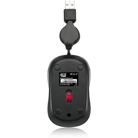 Adesso iMouse S8R - USB Illuminated Retractable Mini Mouse
