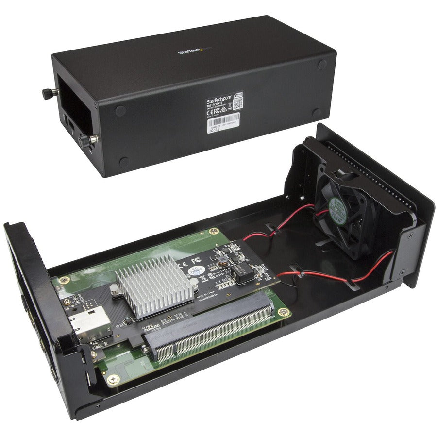 StarTech.com Thunderbolt 3 to 10GbE NIC - Thunderbolt 3 Expansion Chassis - Chassis + Card