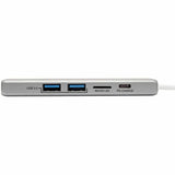 Eaton Tripp Lite Series USB-C Dock - 4K HDMI, USB 3.x (5Gbps), USB-A Hub Ports, Memory Card, 60W PD Charging
