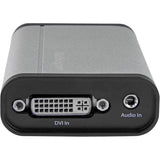 StarTech.com DVI to USB C Video Capture Device, USB Capture Card, Windows and Mac, DirectShow Compatible, 1080p 60fps, TAA