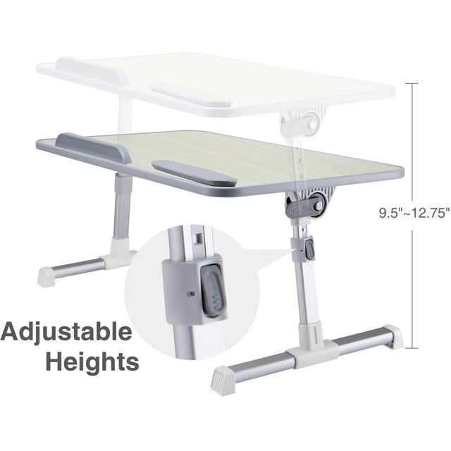 SIIG Adjustable Laptop Bed Desk for MacBook and PC