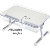 SIIG Adjustable Laptop Bed Desk for MacBook and PC