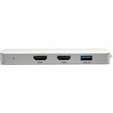 Eaton Tripp Lite Series USB-C Dock, Triple Display - HDMI, VGA, USB 3.x (5Gbps), USB-A Hub, 60W PD Charging