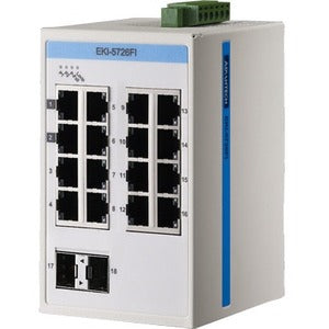 Advantech ProView 16-Port Gigabit Industrial Switch with 2x SPF, Extreme Temp -40~75?