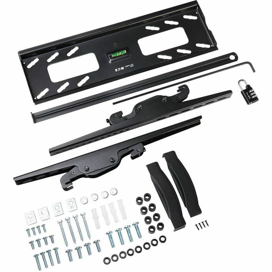 Eaton Tripp Lite Series Heavy-Duty Tilt Security Wall Mount for 32" to 55" TVs and Monitors, Flat or Curved Screens, UL Certified