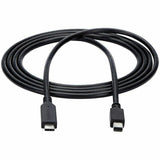 StarTech.com 6 ft. / 1.8 m USB-C to Mini DisplayPort Cable - 4K 60Hz - Black - USB 3.1 Type-C to Mini DP Adapter Cable - mDP Cable