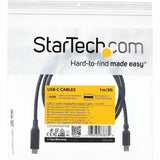 StarTech.com 1 m / 3.3 ft. USB-C to Mini DisplayPort Cable - 4K 60Hz - Black - USB 3.1 Type-C to Mini DP Adapter Cable - mDP Cable