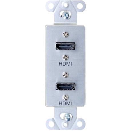 C2G HDMI Pass Through Decorative Wall Plate