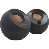 Creative Pebble 2.0 Speaker System - 4.40 W RMS - Black