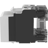 Panduit UTP RJ45 Cat 6A Keystone Punchdown Jack Module, WH