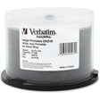 Verbatim DataLifePlus 95079 DVD Recordable Media - DVD-R - 16x - 4.70 GB - 50 / Pack - White