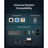 Plugable 7-Port USB 3.0 Hub with 36W Power Adapter
