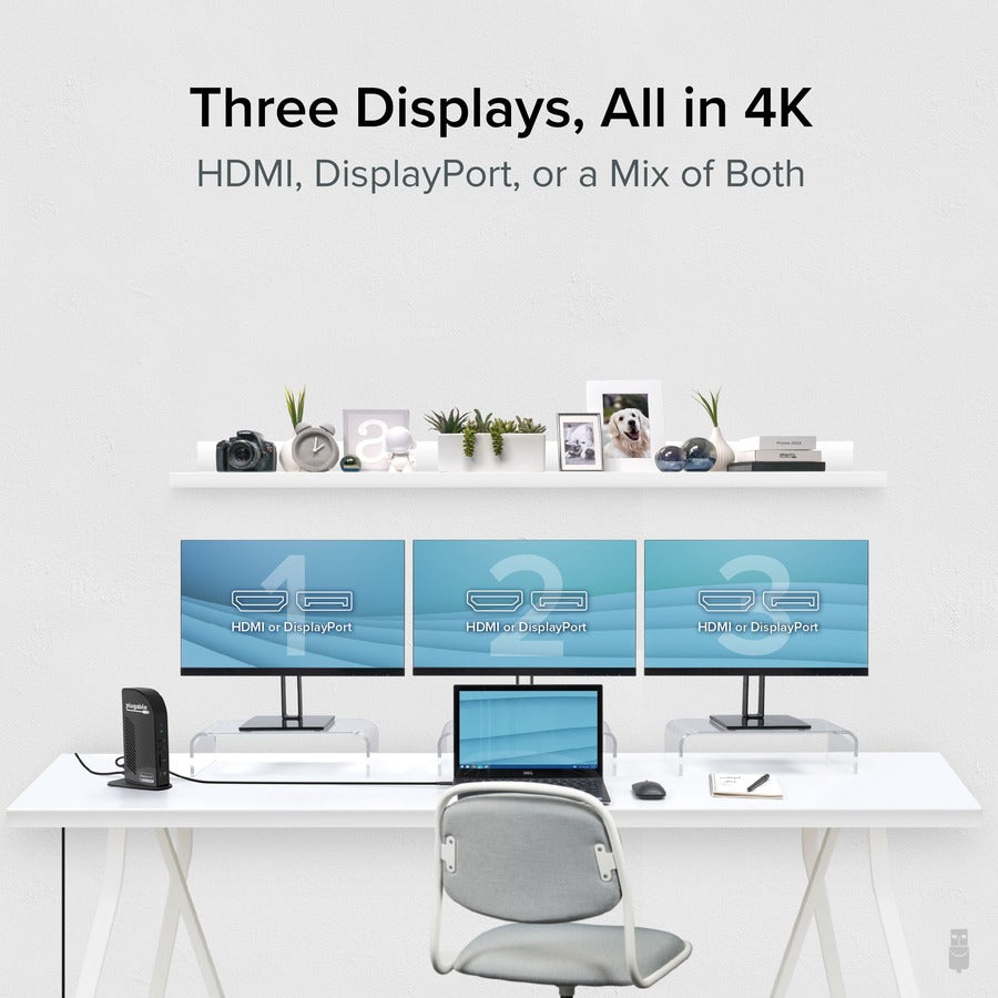 USBC 4K Triple Display Dock