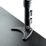 StarTech.com Dual Monitor Sit Stand Desk Converter - 35" Wide - Height Adjustable Standing Desk Solution -Dual Arms for up to 24" Monitors