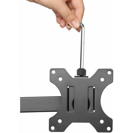 Manhattan 461542 Desk Mount for Monitor, LCD Monitor, Display, TV, Display Screen, LCD Display - Black