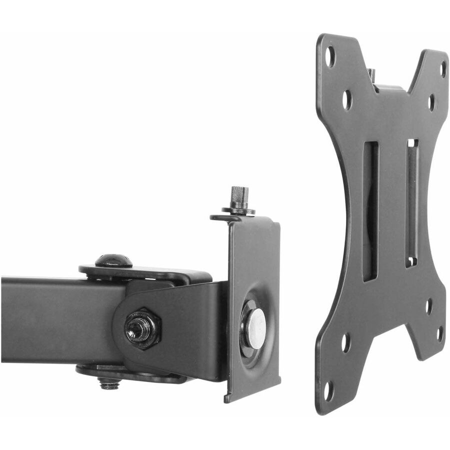 Manhattan 461542 Desk Mount for Monitor, LCD Monitor, Display, TV, Display Screen, LCD Display - Black