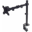 Manhattan 461542 Desk Mount for Monitor, LCD Monitor, Display, TV, Display Screen, LCD Display - Black