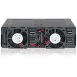 Icy Dock ToughArmor MB699VP-B Drive Enclosure for 5.25" - Mini-SAS HD Host Interface Internal - Black