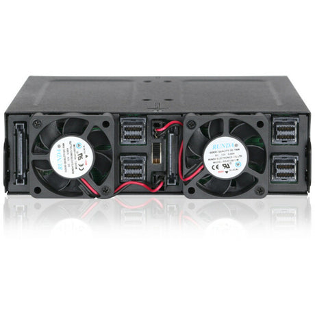 Icy Dock ToughArmor MB699VP-B Drive Enclosure for 5.25" - Mini-SAS HD Host Interface Internal - Black