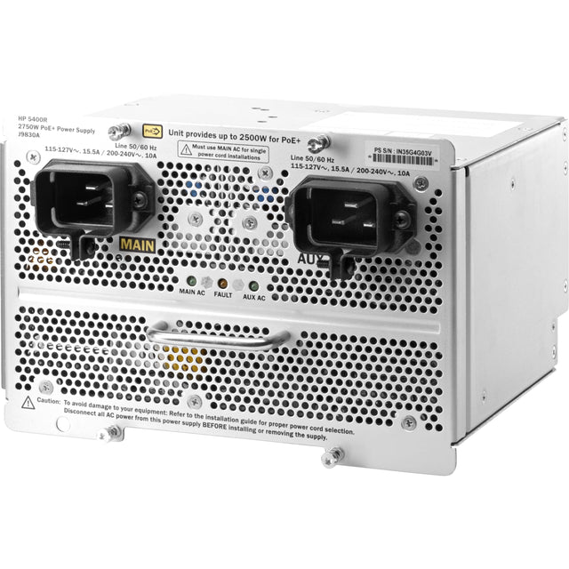 ARUBA 5400R 1100W POE+ ZL2 PSU