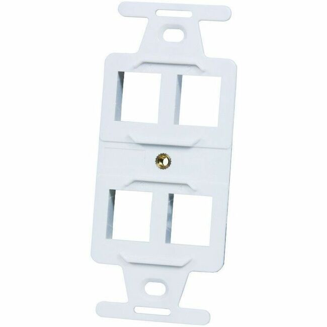 106 FRAMEKEYSTONE4 HOLE WHITE