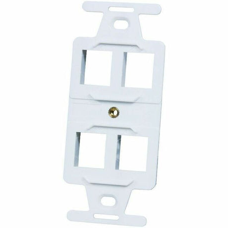 106 FRAMEKEYSTONE4 HOLE WHITE