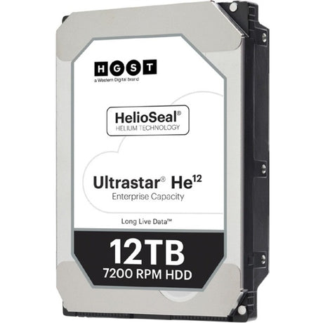 HGST Ultrastar He12 12 TB Hard Drive - Internal - SAS (12Gb/s SAS) - 3.5" Carrier