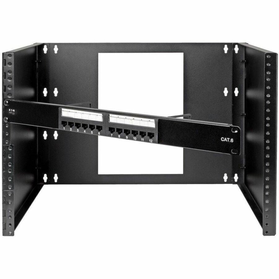 Eaton Tripp Lite Series 8U Wall-Mount Bracket for Small Switches and Patch Panels, Hinged