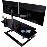 DUAL MONITOR ARM