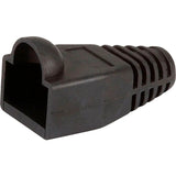 Monoprice RJ45 Strain Relief Boots, 50 PCS/Pack, Black