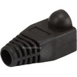 Monoprice RJ45 Strain Relief Boots, 50 PCS/Pack, Black