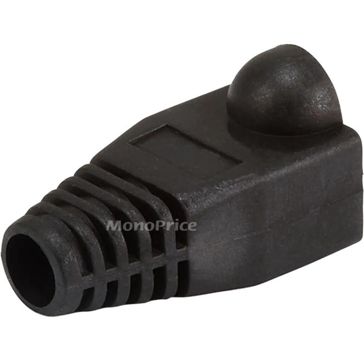 Monoprice RJ45 Strain Relief Boots, 50 PCS/Pack, Black