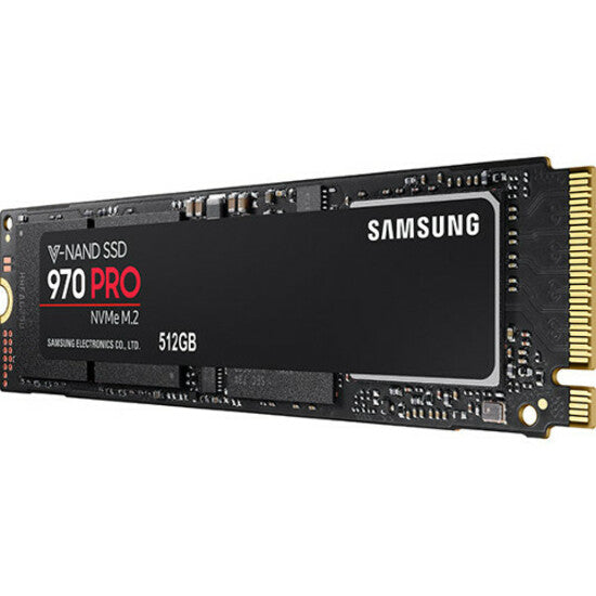 Samsung 970 PRO MZ-V7P512E 512 GB Solid State Drive - M.2 2280 Internal - PCI Express (PCI Express 3.0 x4)