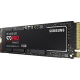 Samsung 970 PRO MZ-V7P512E 512 GB Solid State Drive - M.2 2280 Internal - PCI Express (PCI Express 3.0 x4)