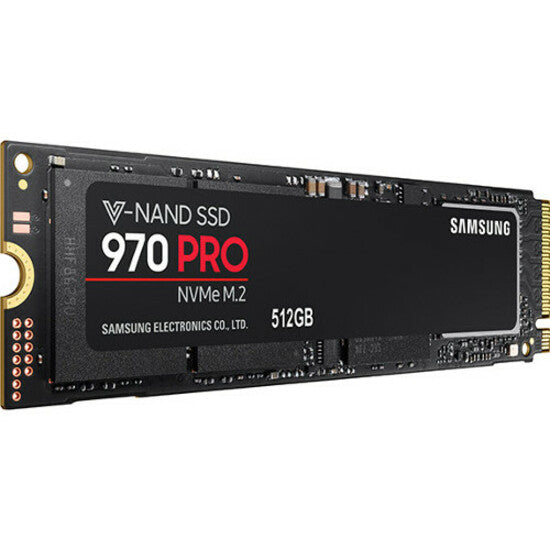 Samsung 970 PRO MZ-V7P512E 512 GB Solid State Drive - M.2 2280 Internal - PCI Express (PCI Express 3.0 x4)
