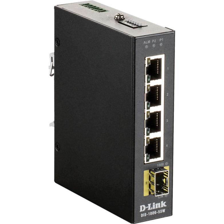 D-Link Industrial Gigabit Unmanaged Switch with SFP Slot