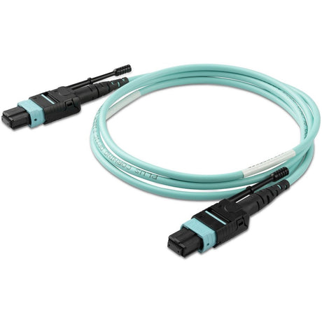 StarTech.com 1m (3ft) MTP(F)/PC OM3 Multimode Fiber Optic Cable, OFNP Plenum, 50/125&micro;m, 40G, Low Insertion Loss, MPO Fiber Jumper Cord