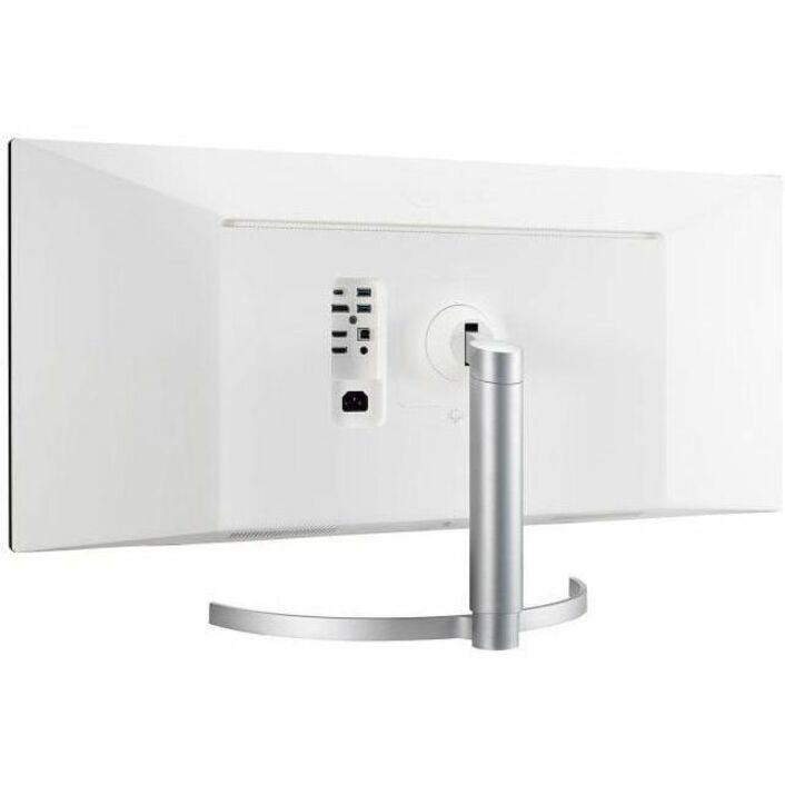 LG Ultrawide 34BK95U-W 34" Class WUHD LED Monitor - 21:9 - Black, Silver