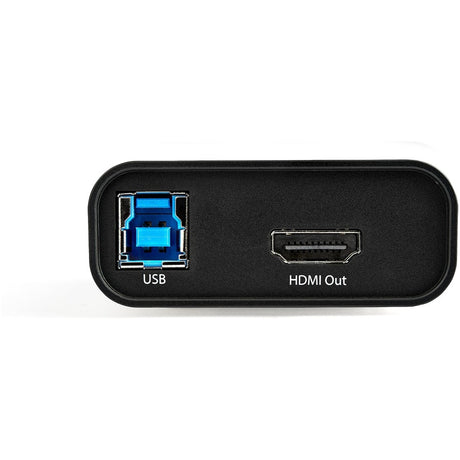 StarTech.com HDMI to USB C Video Capture Device UVC 1080p 60fps, External USB 3.0 HDMI Audio/Video Capture/Live Streaming/Recorder, TAA