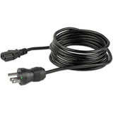 StarTech.com 10ft (3m) Hospital Grade Power Cord, 18AWG, NEMA 5-15P to C13, 10A 125V, Green Dot Medical Power Cable, Monitor Power Cable