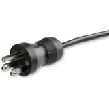 StarTech.com 15ft (4.5m) Hospital Grade Power Cord, 18AWG, NEMA 5-15P to C13, 10A 125V, Green Dot Medical Power Cable, Monitor Power Cable