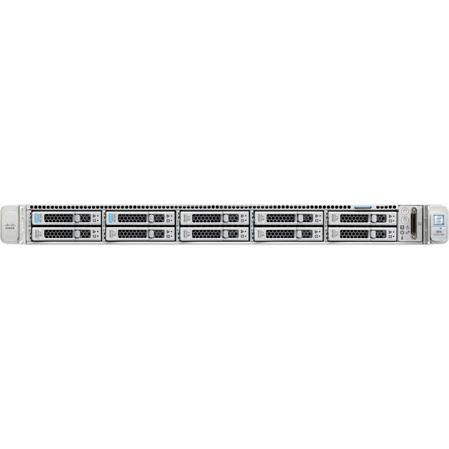 Cisco C220 M5 1U Rack Server - 2 Xeon Gold 5120 2.20 GHz - 96 GB RAM - 12Gb/s SAS Controller