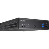 Shuttle XPC slim DH02U3 Barebone System - Slim PC - Core i3 7th Gen i3-7100U 2.40 GHz