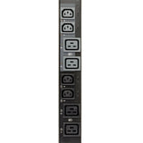 Eaton Tripp Lite Series 23kW 220-240V 3PH Switched PDU - LX Interface, Gigabit, 24 Outlets, IEC 309 32A Red 380-415V Input, Outlet Monitoring, LCD, 1.8 m Cord, 0U 1.8 m Height, TAA