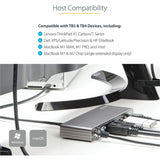 StarTech.com Thunderbolt 3 Dock, Dual 4K 60Hz Monitor TB3 Docking Station with DisplayPort, HDMI & 1080p VGA, 85W Power Delivery, TAA