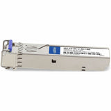 AddOn MSA and TAA Compliant 1000Base-BX SFP Transceiver (SMF, 1310nmTx/1490nmRx, 20km, LC, DOM, Rugged)