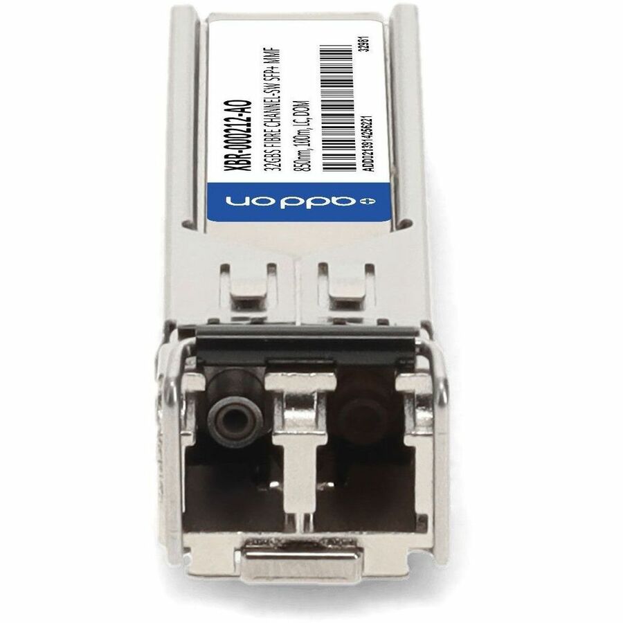 AddOn Brocade XBR-000212 Compatible TAA Compliant 32GBase-SW Fibre Channel SFP+ Transceiver (MMF, 850nm, 100m, LC, DOM)