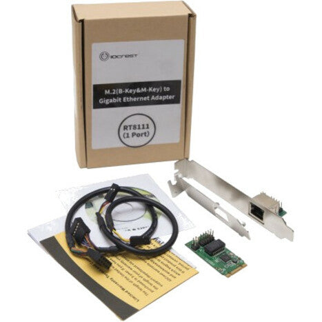 IO Crest Gigabit Ethernet Card