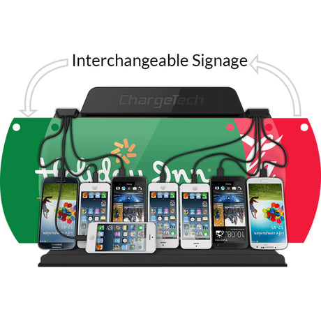 ChargeTech Wall-Mount/Tabletop Charging Station