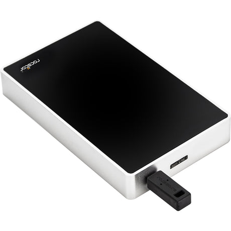 Rocstor Rocsecure EX31 1 TB Solid State Drive - External - Portable - USB 3.1 ENCYPTED PORTABLE DRIVE 3XTOKEN KEY